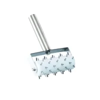 Roller docker with stainless steel handle and pins