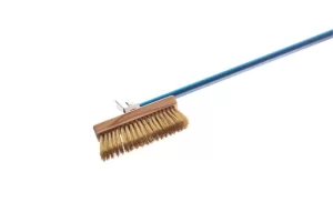 Oven brush with aluminum handle and copper fibers with scraper AC-SP - Image 1