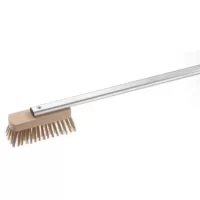 Oven brush with aluminum handle and copper fibers ACH
