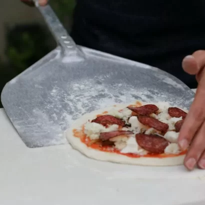Amica pizza peel made of aluminum - Image 2