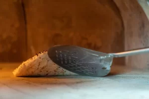 Evoluzione pizza peel made of stainless steel perforated - Image 2