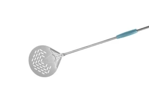 Evoluzione pizza peel made of stainless steel perforated - Image 1