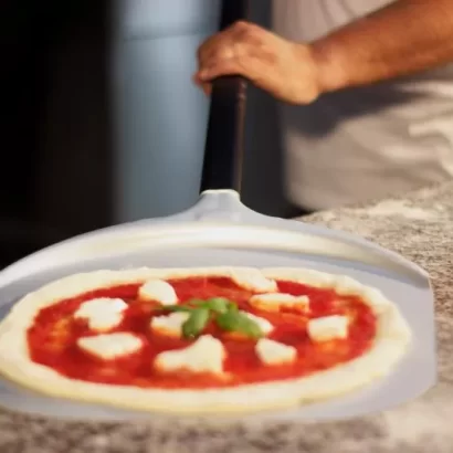 Alice pizza peel made of aluminum perforated - Image 2