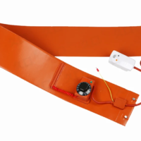 Cylinder belt heater